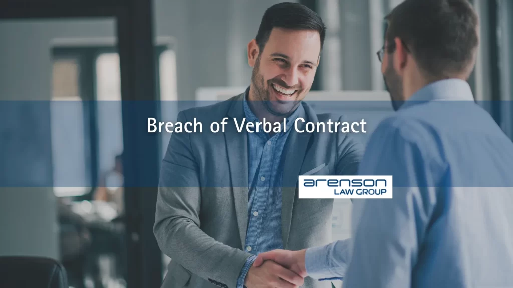 Breach of Verbal Contract