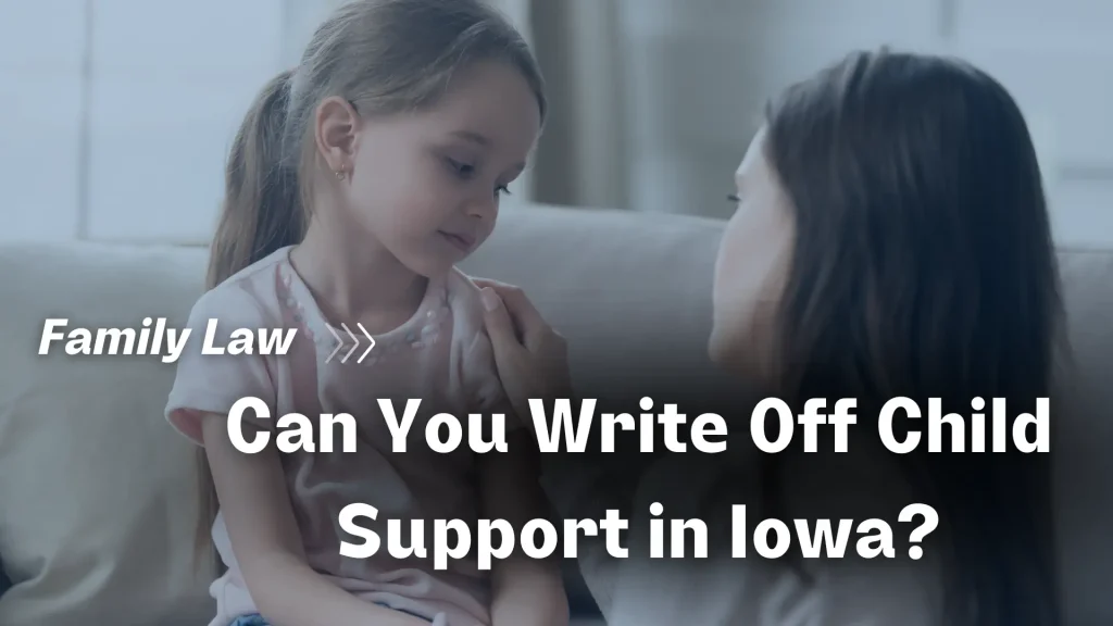 Can You Write Off Child Support in Iowa_ Image